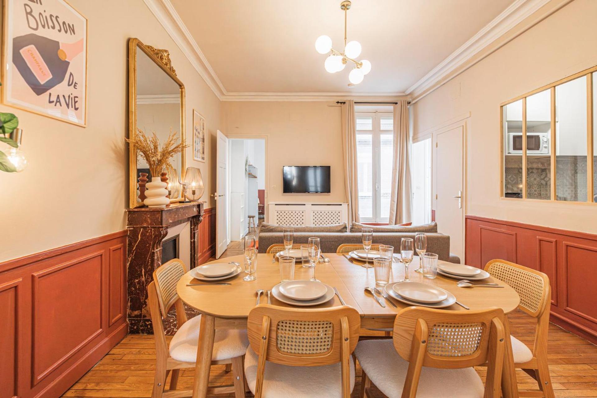 L'Haussmannien - Spacieux 4 Chambres - Centre - Gare 랭스 외부 사진